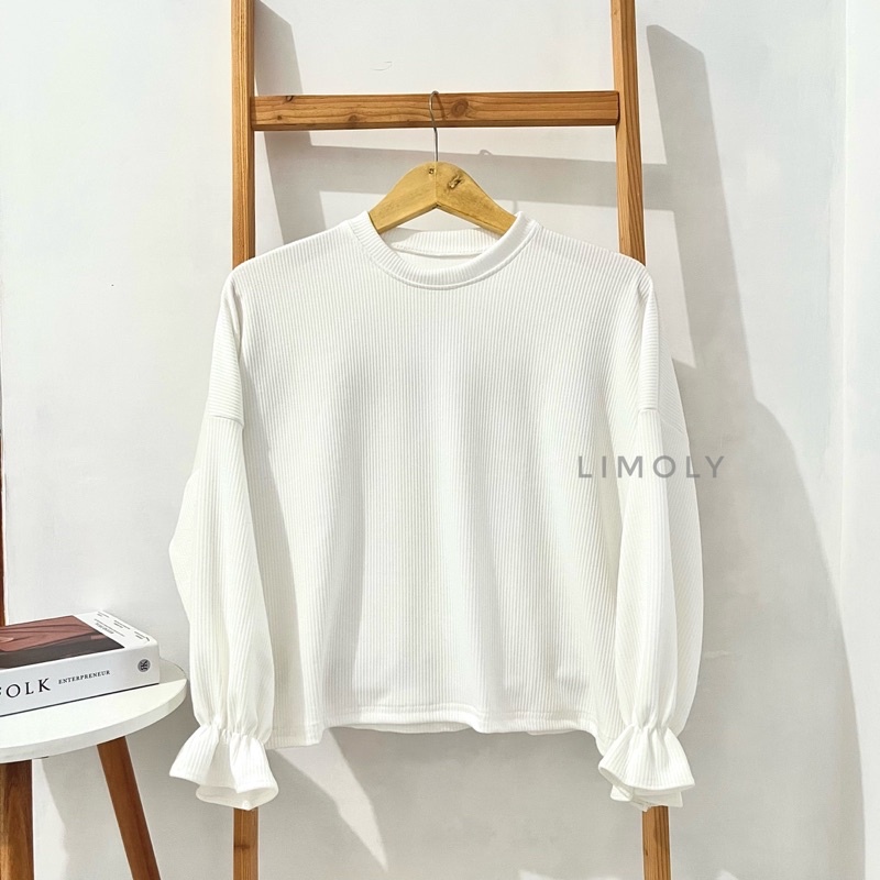 Lily Blouse by Limoly / Knit Blouse / Blouse Wanita