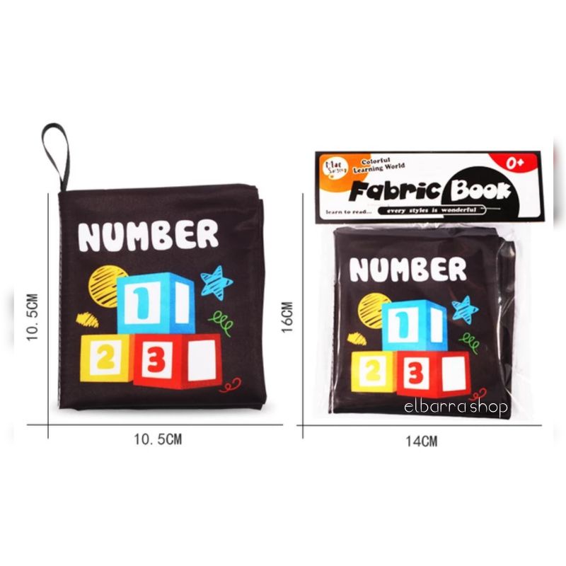 Buku Kain Bayi Ukuran Kecil Hitam Putih dengan Warna Kontras Baby Soft Cloth Book Black White Kado Bayi Buku Bantal Kerincingan Quiet Busy Soft Book High Contras Book Buku Newborn Kontras Bayi Newborn Lembut