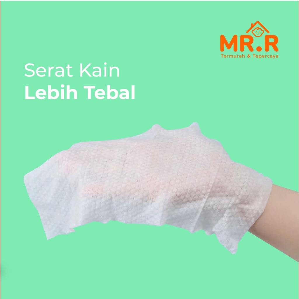 Kertas Tisu Basah Penghilang Noda Tissue Pembersih Kotoran Baju Celana Cleaning Wipes Free Water Isi 12 Pcs