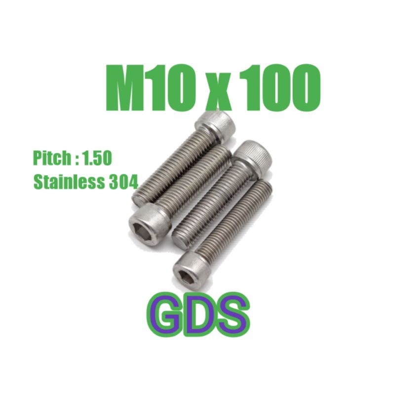 Baut L Stainless M10 x 100 / Baut L Stainless 304