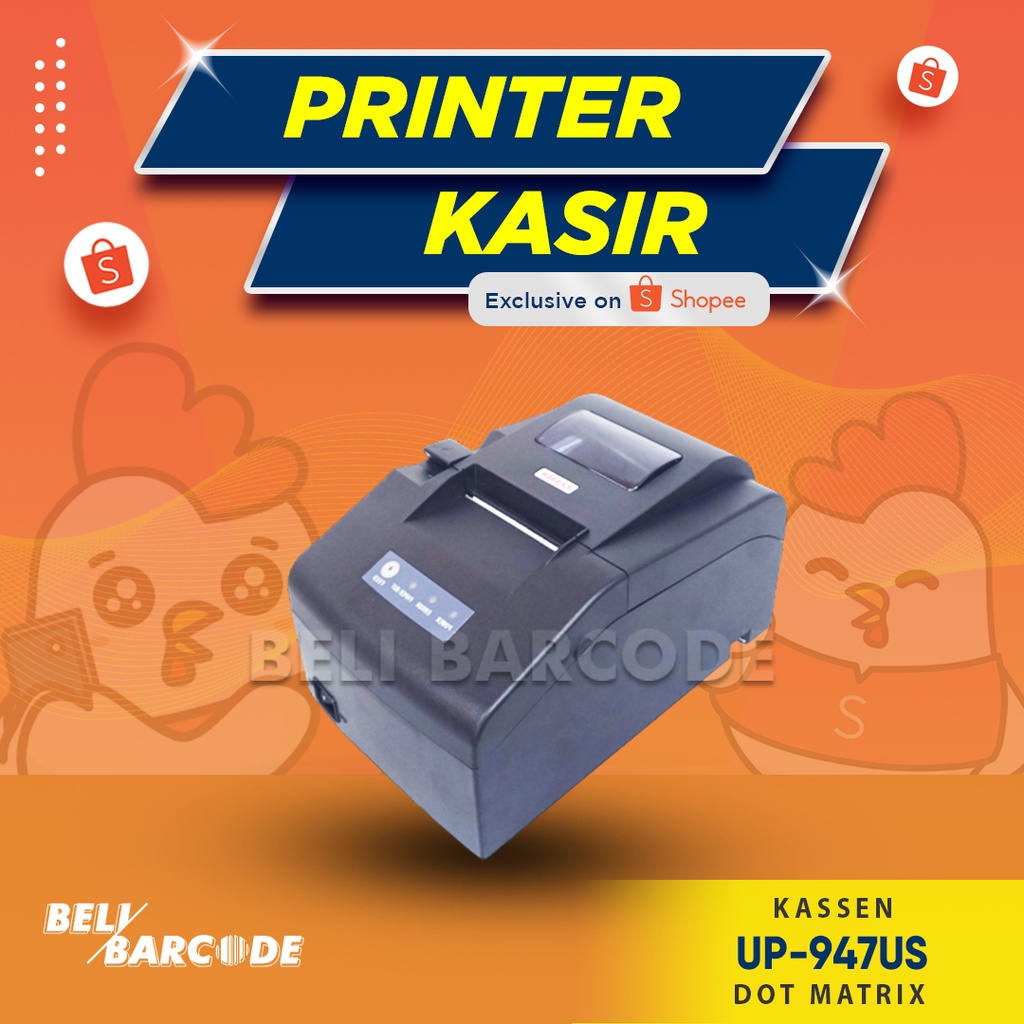 Kassen UP-947US Printer Kasir Dot Matrix Cetak Struk Receipt UP947US