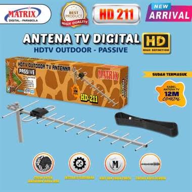 Matrix Antena Outdoor Digital HD-211 Antena UHF Super HD DVBT2 Matrix