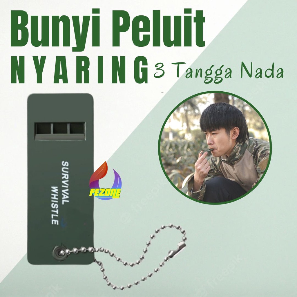 PELUIT PLUIT SURVIVAL 3 NADA LATIH HEWAN BURUNG KUCING ANJING TRAINING CAMPING OUTDOOR PLUITSV FEZONE