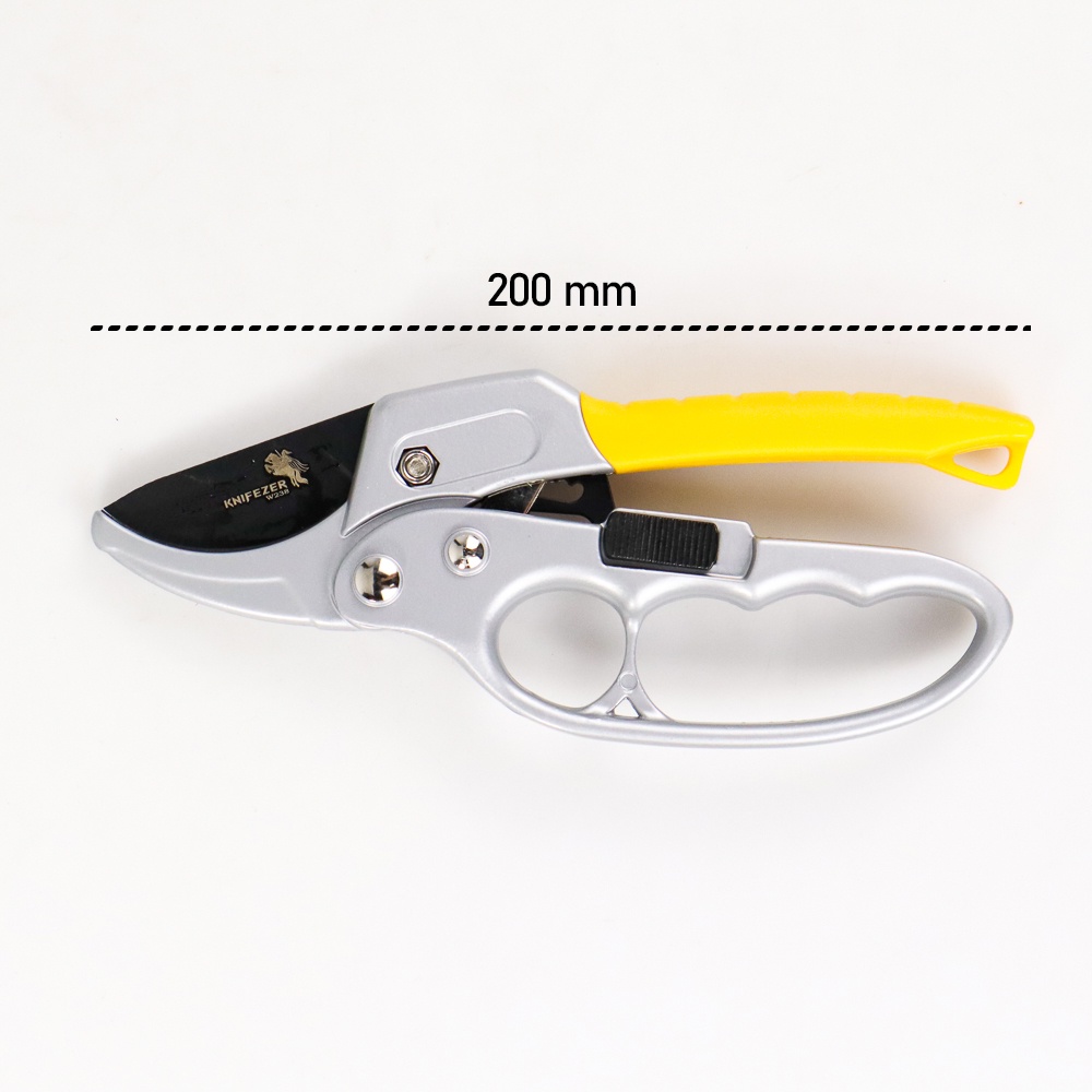 KNIFEZER Gunting Taman Ranting Tumbuhan Bunga Garden Pruning Shear Scissors - 7RSE39XX - No Color