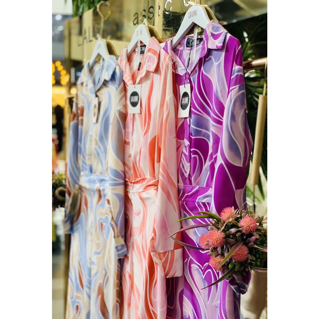 SETELAN LALUNE MABLE PRINT 100% ORIGINAL IMPORT BANGKOK