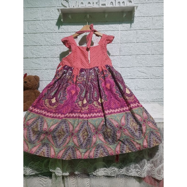 dress anak donita size 6