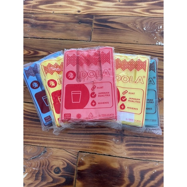 Plastik Cup Kecil / Kresek gelas plastik IDOLA