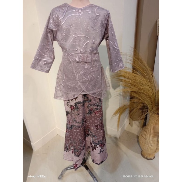 KEBAYA ANAK STELAN SEMI TUNIK AND GAMIS TILLEY MODEL TERBARU GROSIR BANDUNG MURAH TERKINI GOSEND M L XL XXL