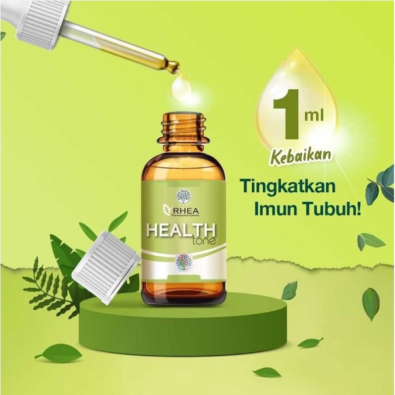 Rhea Health Tone Herbal 30 ml dan 10ml  penguat Imun