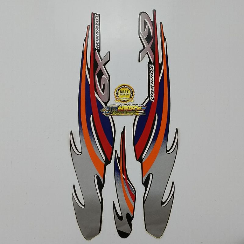 Striping Suzuki GX tornado 110 merah berkualitas terbaik termurah