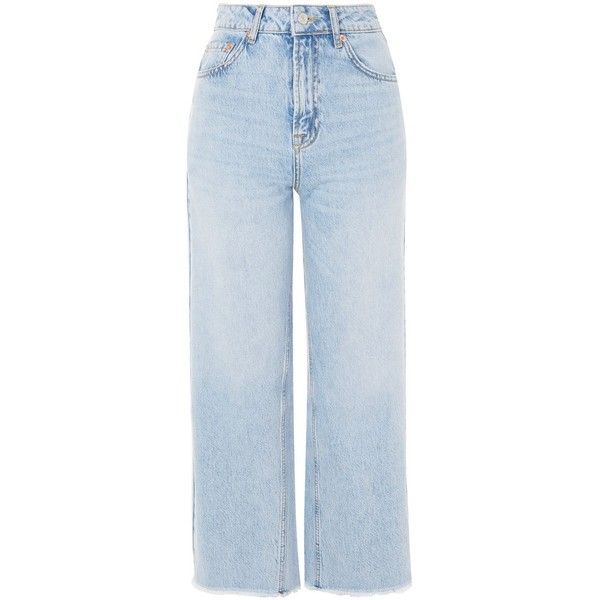 PAV12-Preloved Celana Jeans Kulot Cutbray Highwaist Kantor Thrift