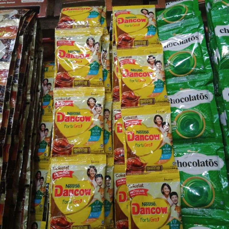 

DANCAU/DRINK BENG BENG/CHOCOLATUS/MILO/ANLENE PER SACHET