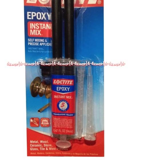 

Loctite Epoxy Instant Mix Lem Serbaguna Perekat Multifungsi Isi 14ml