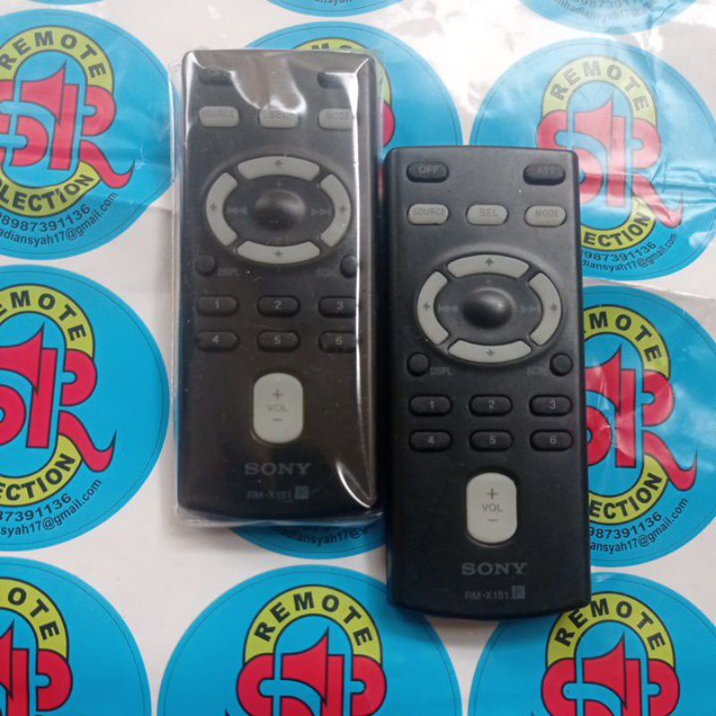 Remote audio car/audio mobil sony RM-X151