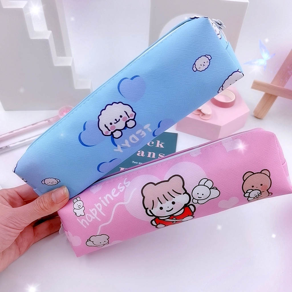 

KOTAK PENSIL MOTIF KARTUN LUCU UNIK / KOTAK PULPEN / TEMPAT ALAT TULIS IMPORT