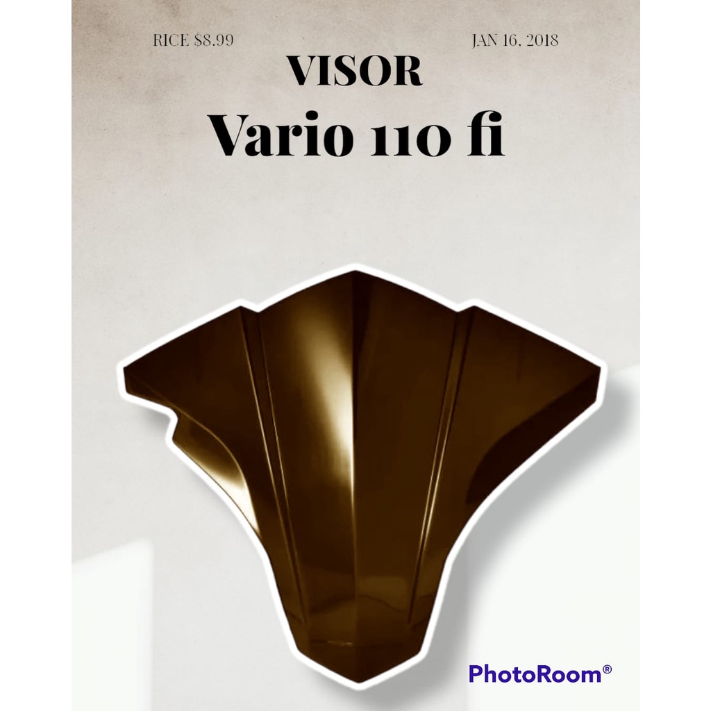 Visor Vario 110 FI Visor vario 110 Injeksi Visor Vario 110 Esp Visor Vario 110 fi Led Visor Hitam Zo