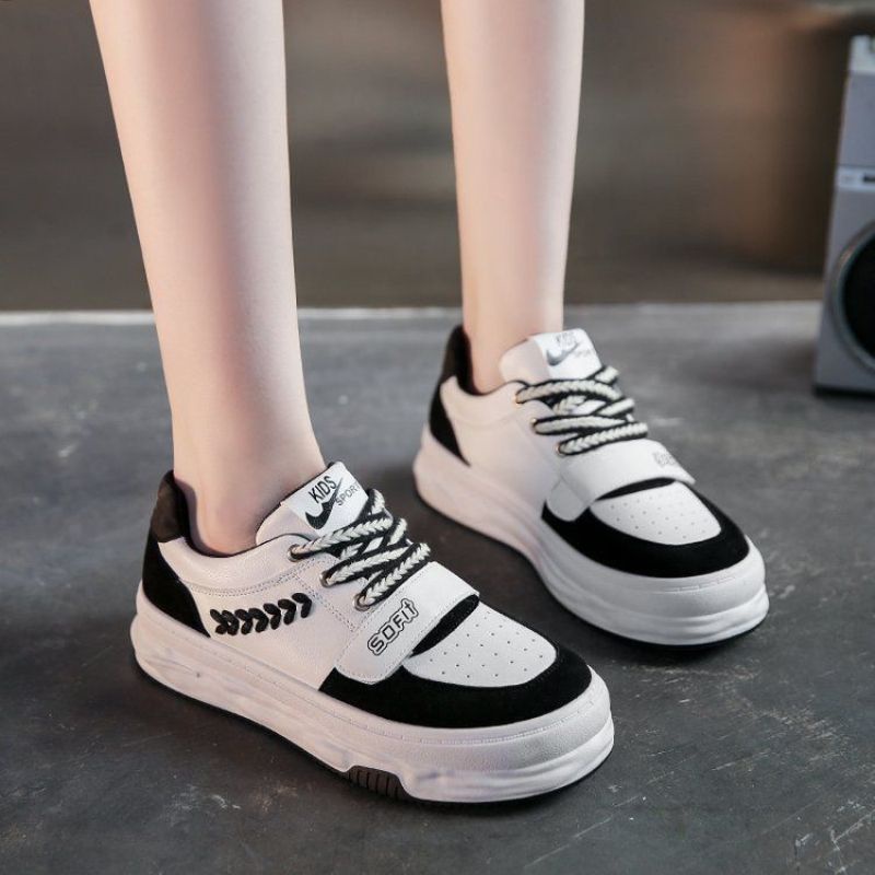 RYX - Feather Elegant Sepatu Sneakers Tali Wanita Fashion Casual / Olahraga - Ori Import