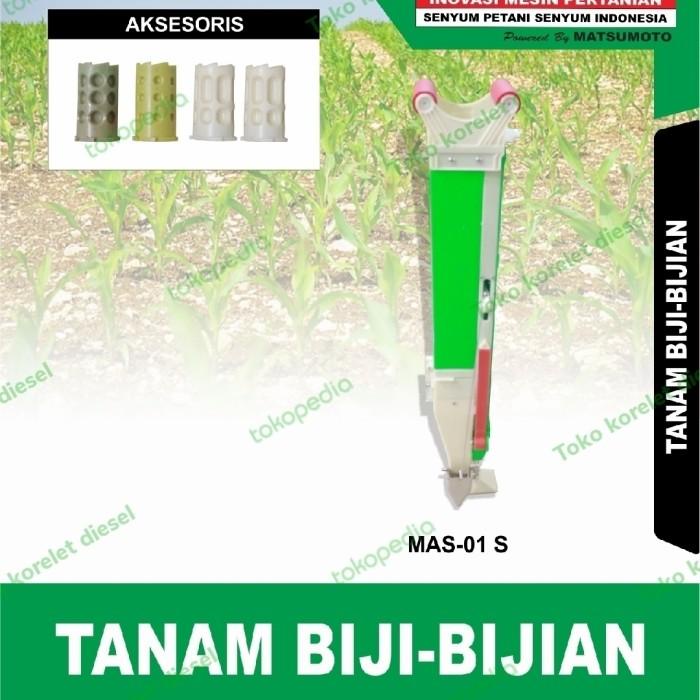 Alat Tanam Biji Bijian Jagung Manual Mahkota Mas 01