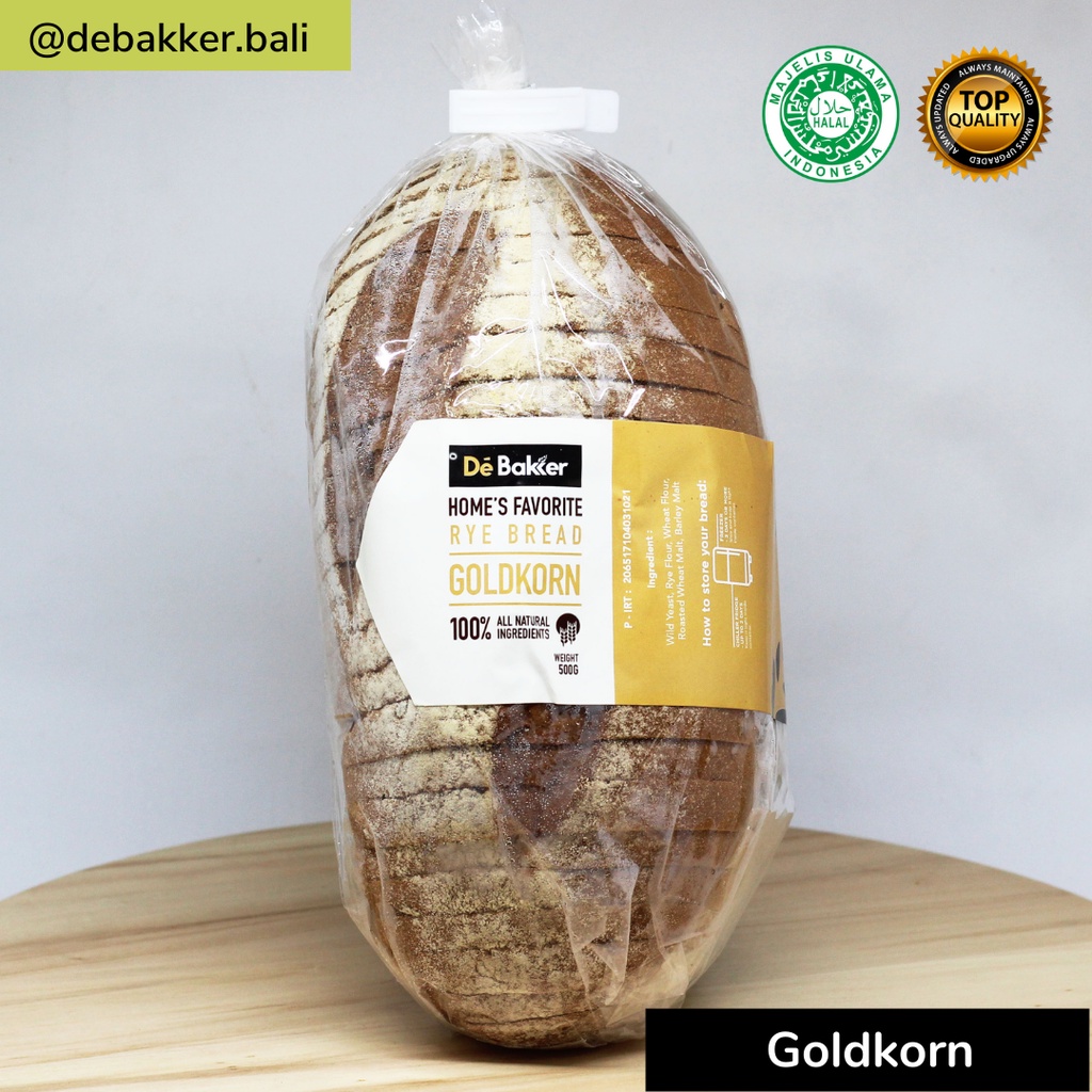 

Debakker Goldkorn - Healthy Food - Diet Snack – Vegan Friendly – Low Gi – Dairy Free - Bread Roti