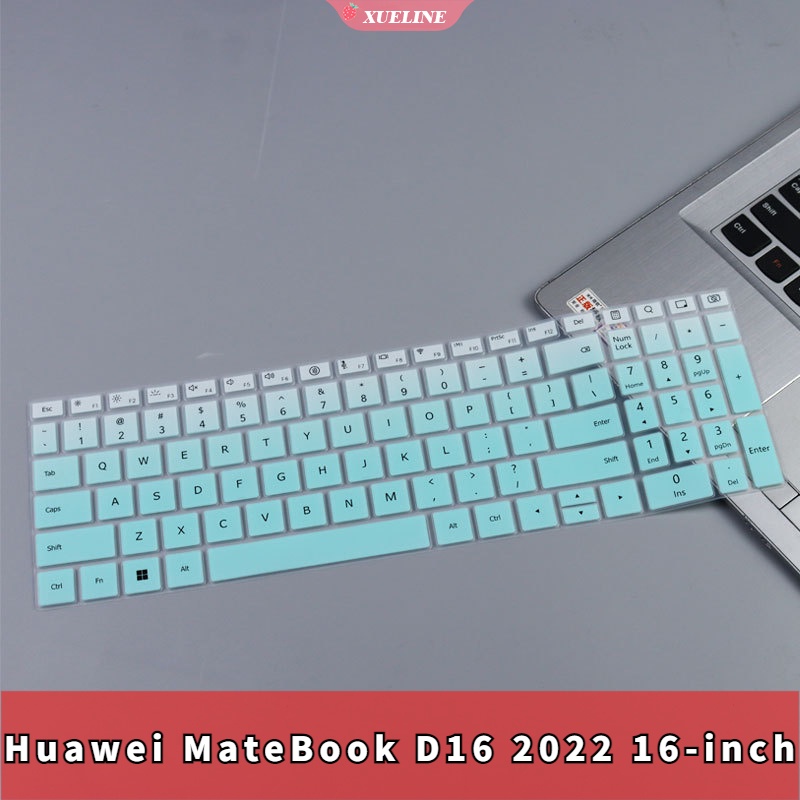 Film Pelindung keyboard Bahan Silikon Untuk Huawei MateBook D16 RLEF-16 16.1 inch 2021