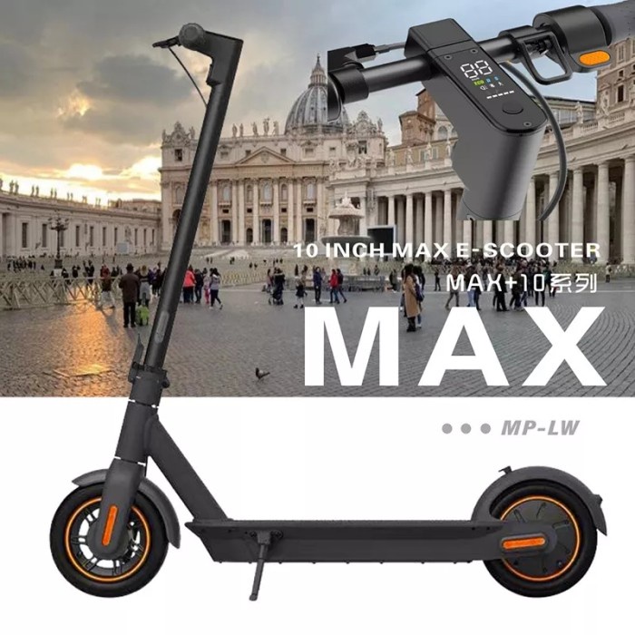 Skuter Skuter Listrik 10 Inch Mirip Xiaomi Ninebot G30