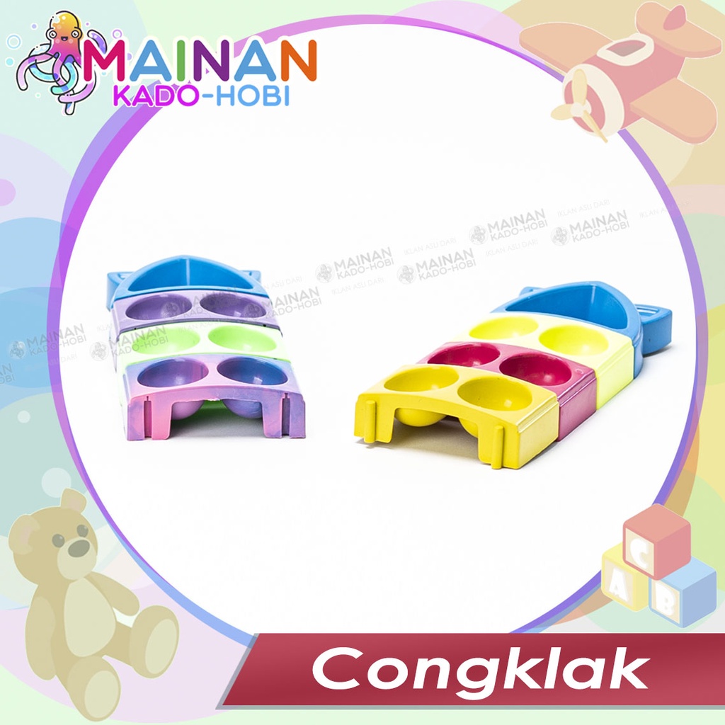 MAINAN ANAK TRADISIONAL CONGKLAK FULL COLOUR