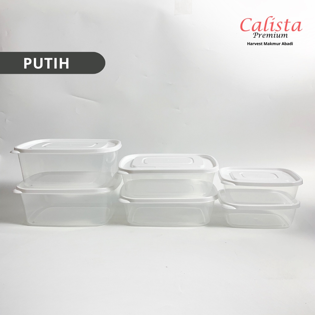 TOPLES PLASTIK KULKAS SET CALISTA FURANO PREMIUM FULL COLOUR SET 6PCS TEMPAT KOTAK BOX WADAH PENYIMPANAN MAKANAN FOOD CONTAINER SET FOOD PREPARATION STORAGE TOPLES KULKAS TEMPAT BUMBU DAPUR TEMPAT PENYIMPANAN SAYUR BUAH IKAN DI KULKAS CALISTA TOPLES SET