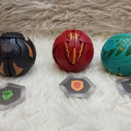 mainan big bakugan transfomer dragon