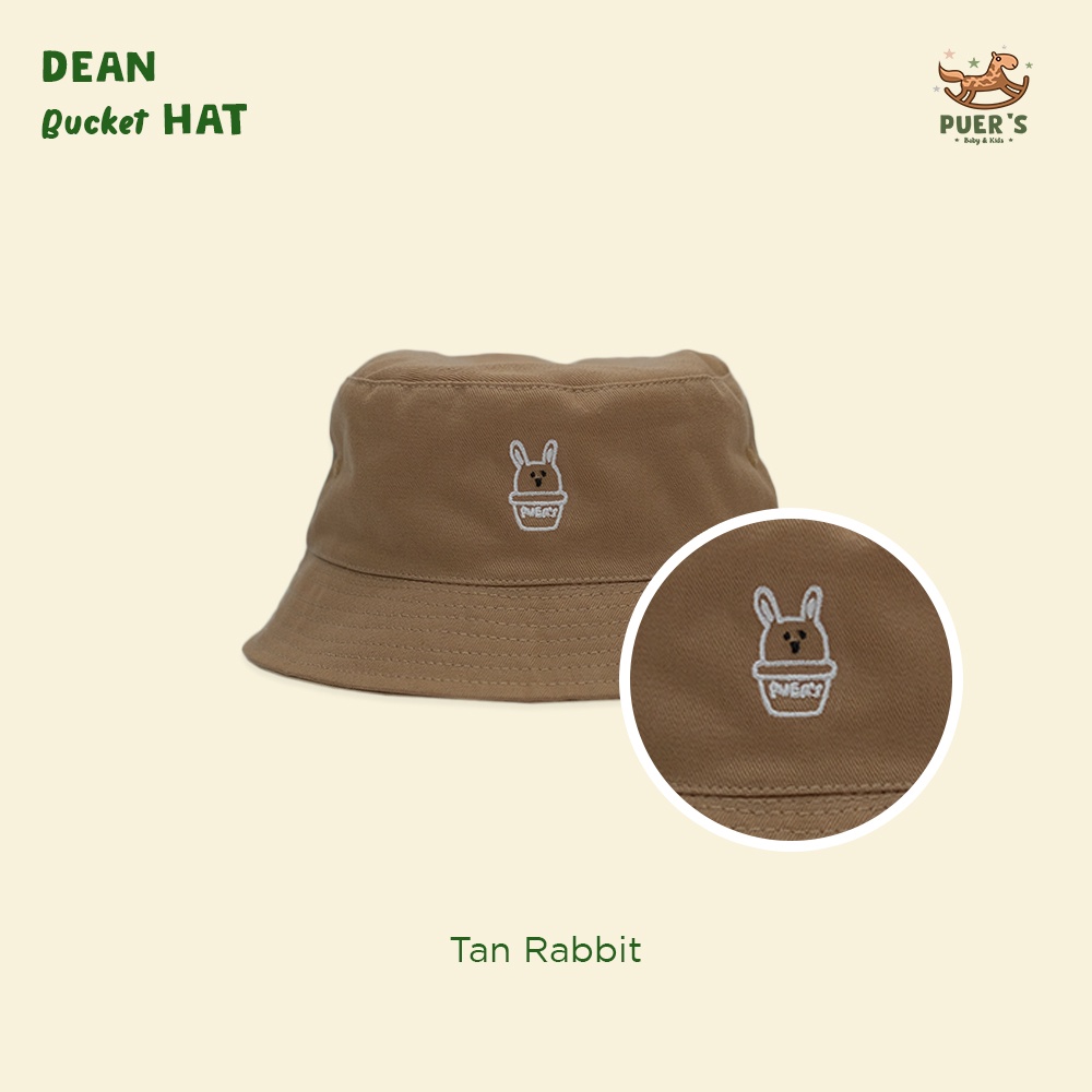 TOPI ANAK  (BUCKET HAT ANAK) KIDS HAT PUER'S DEANN HAT