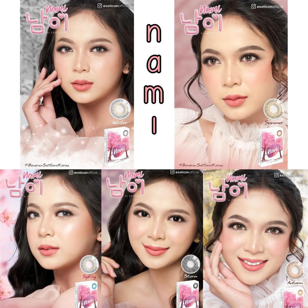 ❤ RATU ❤ Softlens Nami Exoticon X2 | Normal Diameter 14.5mm | Nami Korea