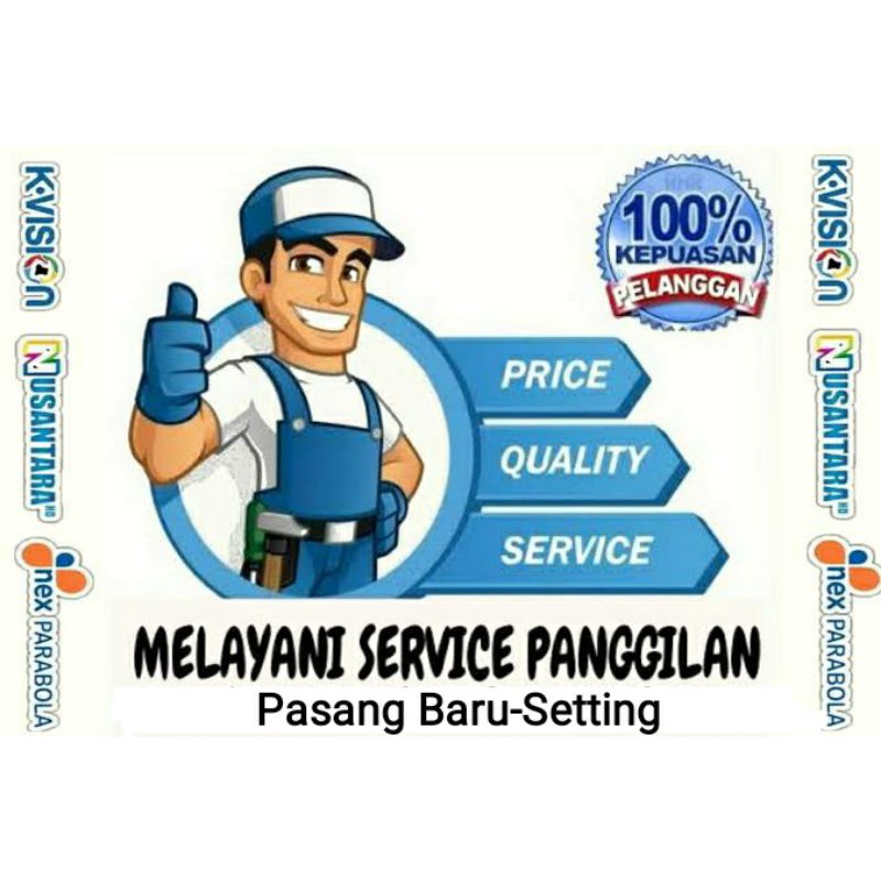 Pasang setting Parabola KVision Nex Parabola Nusantara