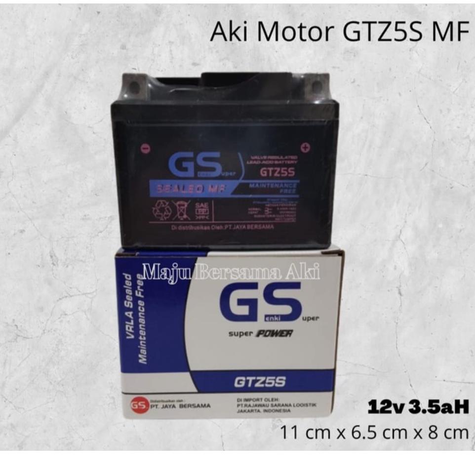 Aki Motor GS GTZ5 Mio Soul, MioZ, Mio M3 125, Mio GT 125,