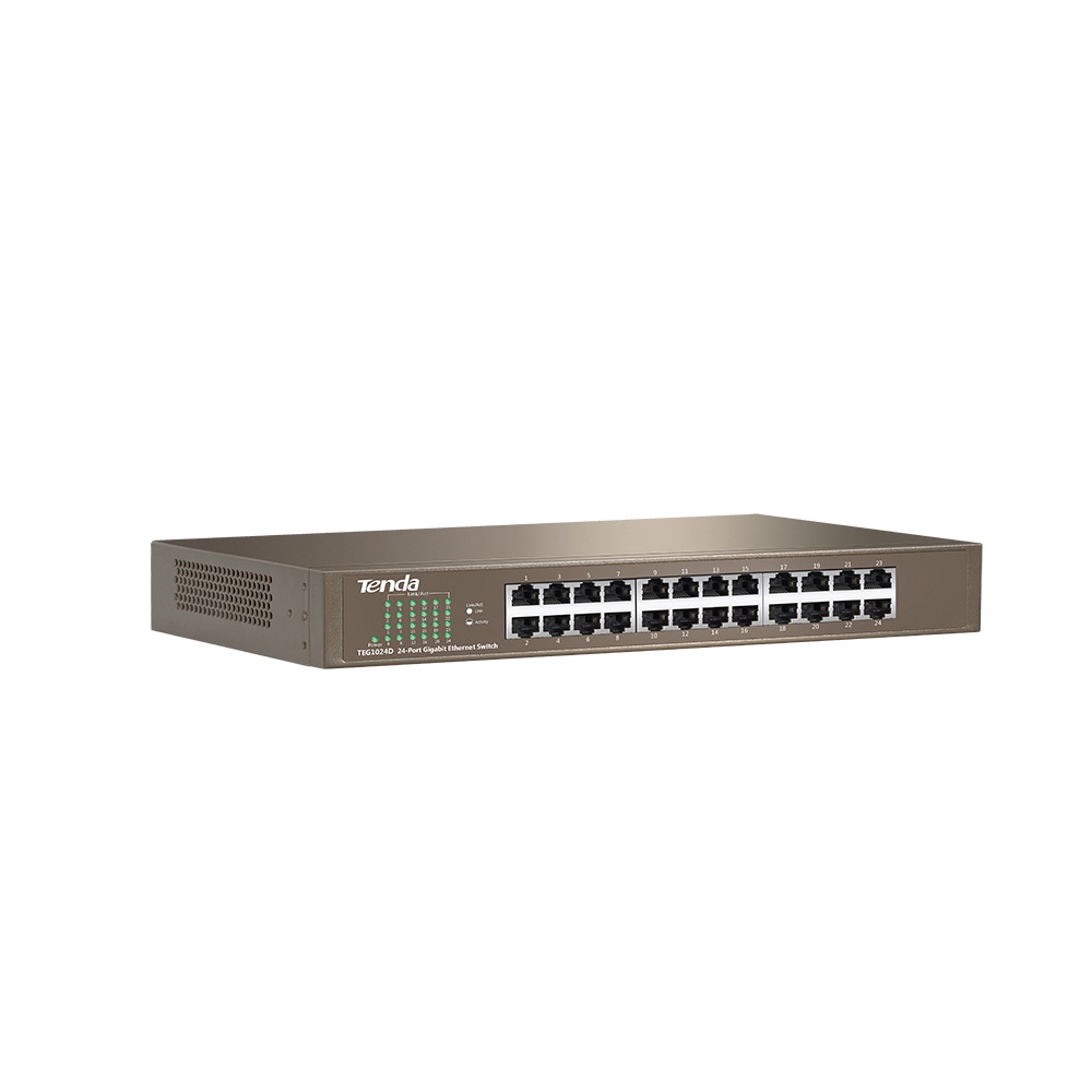 Switch Internet TENDA TEG1024D 24-Port Ethernet Gigabit Desktop