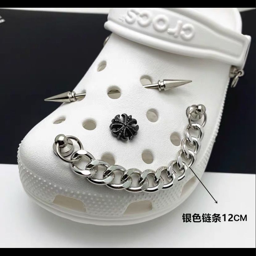 @shinydiy aksesoris wanita sendal crocs wanita aksesoris Aksesori pria gaya punk diy ins crocs jibbitz【sepatu tidak termasuk】 | asesoris wanita｜crocs jibbitz