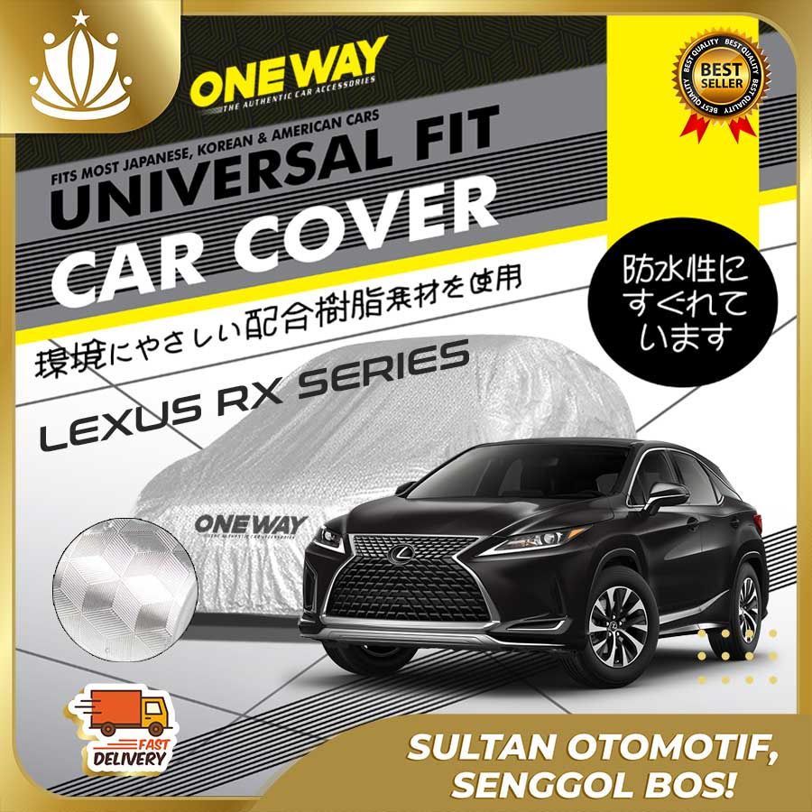 Body Cover Sarung Mobil LEXUS RX SERIES RX 350 Waterproof 3 LAYER TEBAL Deluxe Anti Air