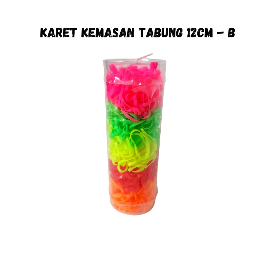 Karet Ikat rambut Jepang Elastis Polos