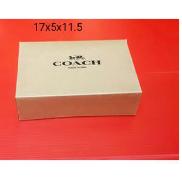 

Box Coach 17 dus coach asli original box kotak dus dompet US