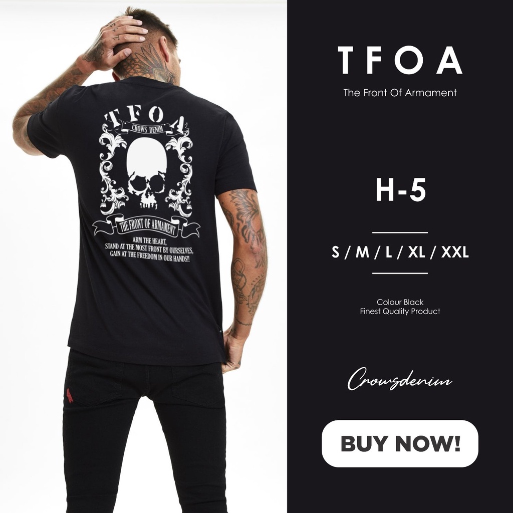 KAOS PRIA. KAOS BIKER. KAOS ROCK N ROLL H-5