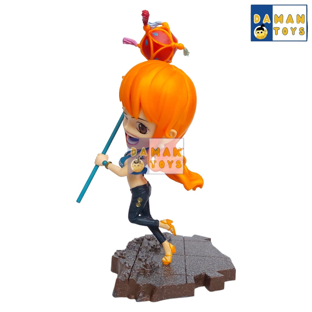 Action Figure Anime One Piece Nami Luffy Roronoa Zoro Sanji Gk Dragon New Year Lion Dance