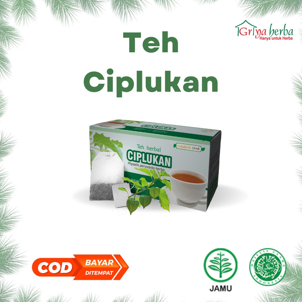 

Teh Herbal Ciplukan Griya Herba untuk meredakan sakit tenggorokan Halal