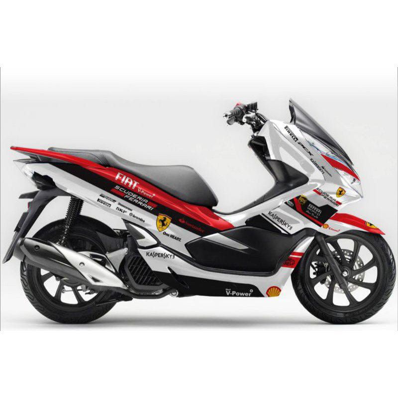 Sticker Decal Variasi untuk motor Honda PCX 160/150 cc Full body, Bisa ganti warna sesuai permintaan