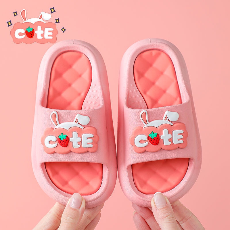 HappyOliver CUTE CARROT Sandal Anak Laki Laki Bahan Karet Model Lucu 2-6 Tahun