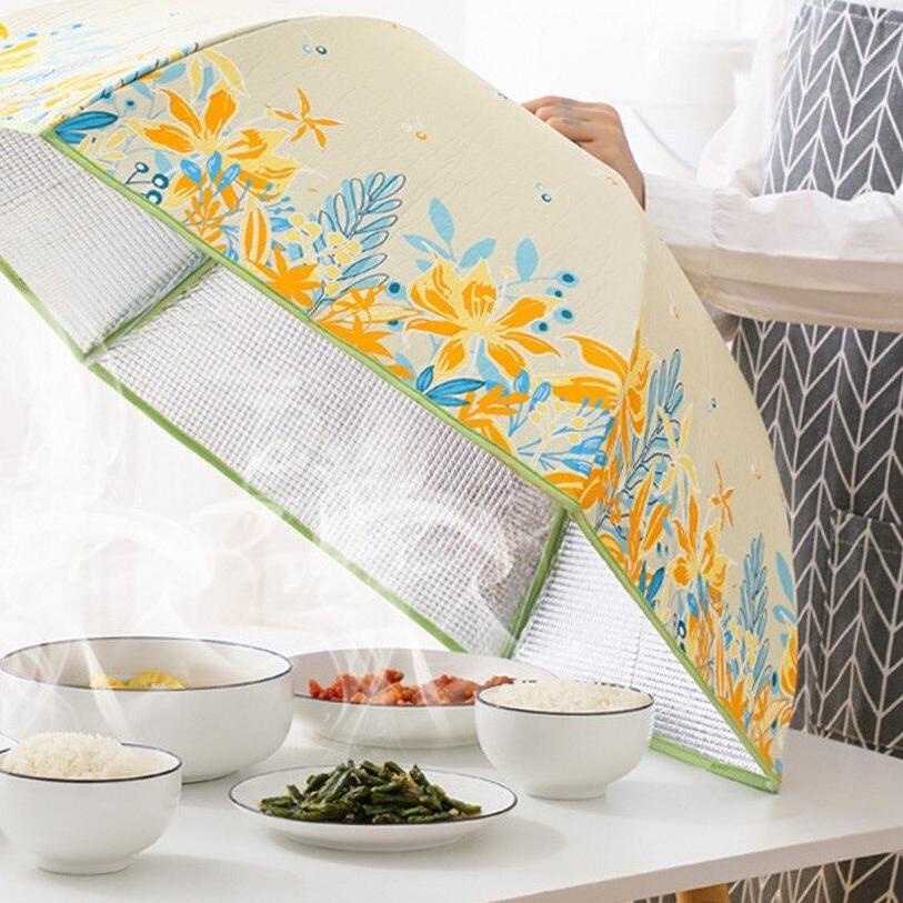 Tudung Saji Lipat Tudung Saji Modern Penutup Makanan Ukuran Ekstra Besar TS03