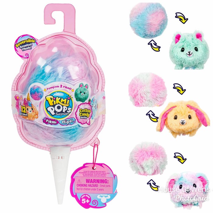 PIKMI POPS SURPRISE PIKMI FLIPS COTTON CANDY COLLECTION ORIGINAL