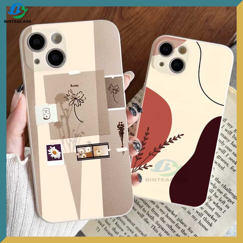 Casing Silikon Huawei P30 Lite Nova 5T 3i Nova 7i Y6P Y7A Y6 Pro Y7 Pro 2019 Y9S Motif Bunga