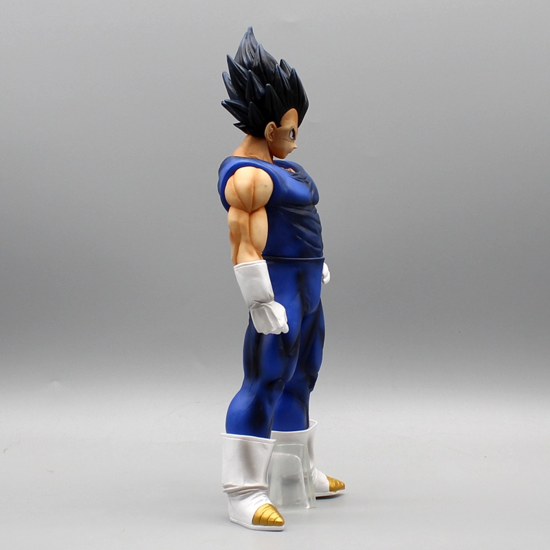 Mainan Action Figure Anime Dragon Ball Z Vegeta Super Saiyan Bahan PVC Ukuran 28cm Untuk Dekorasi