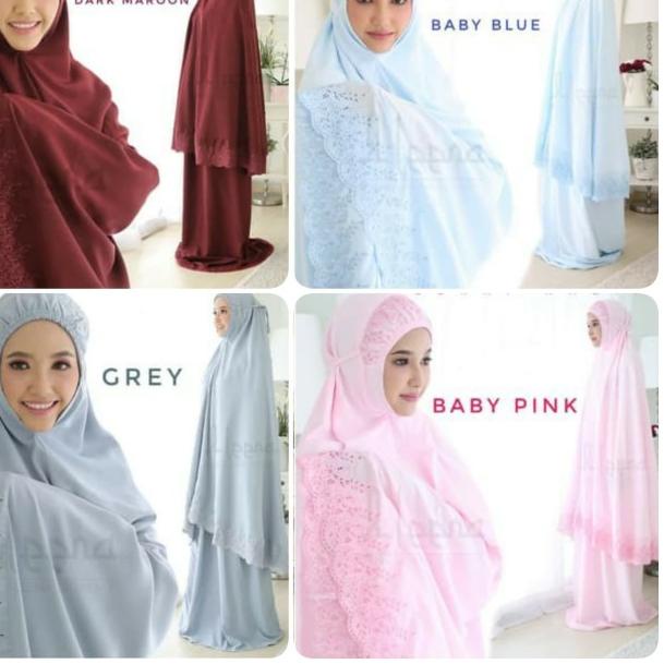 Promo Mukena bordir siti khadijah