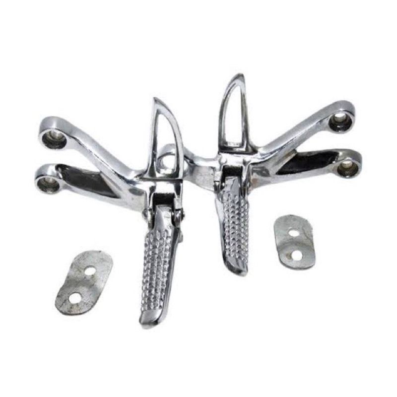 FOOT STEP BELAKANG SATRIA FU 150 CROME - STEP PIJAKAN KAKI SATRIA FU CROME DAN BLACK
