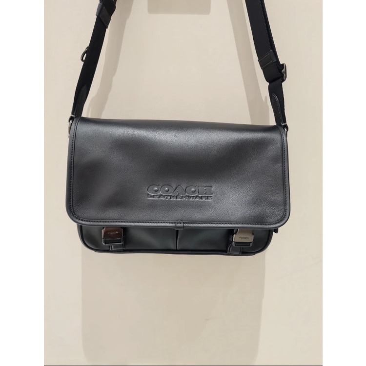 [Instant/Same Day]29cm  COACH 9157 New Men's Bag LEAGUE Messenger Bag One shoulder messenger bag messenger bag   ycb