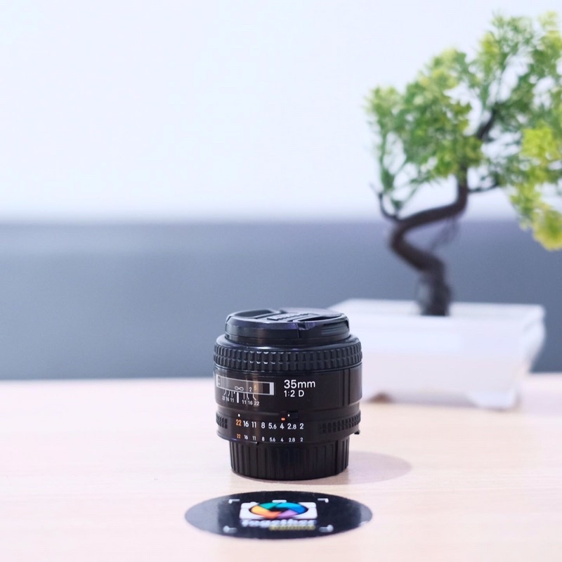 lensa fix 35mm f2d afd for nikon second mulus termurah